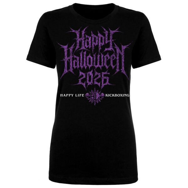 HAPPY HALLOWEEN - WOMEN'S FITTED T-SHIRT Thumbnail
