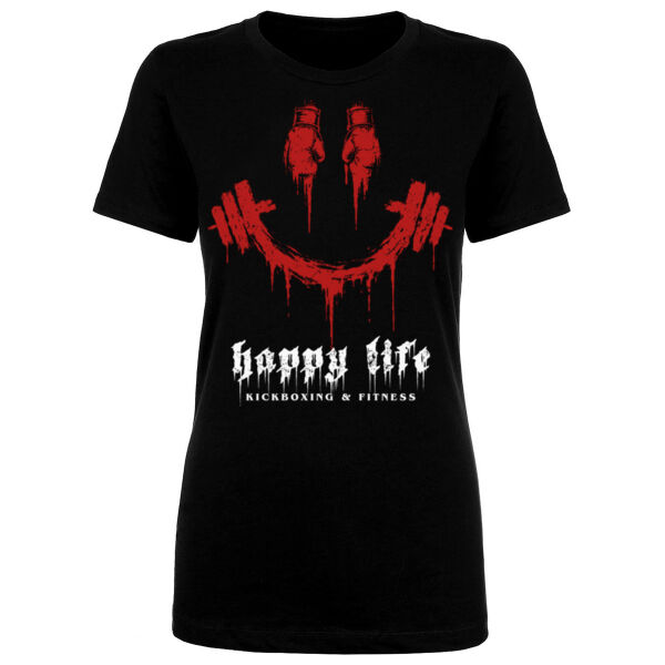 DRIPPY SMILE - WOMEN'S FITTED T-SHIRT Thumbnail